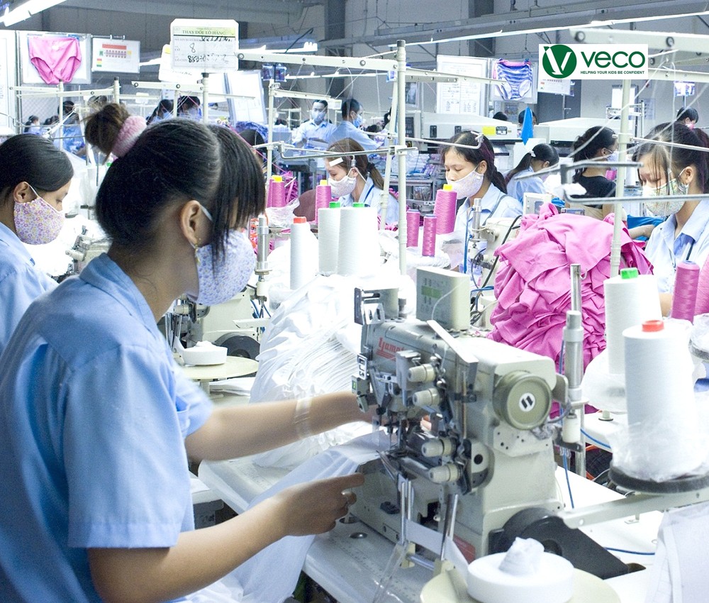 Quần áo trẻ em xuất khẩu VECO